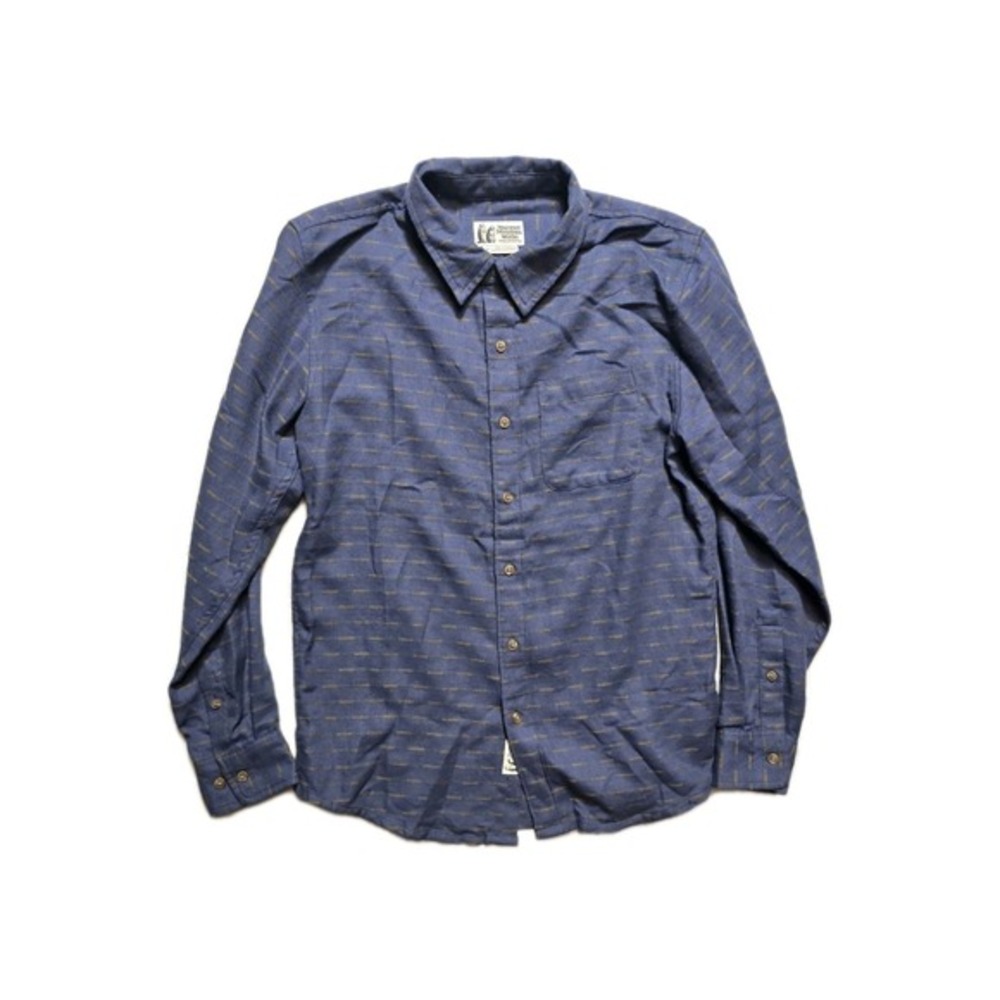 Marmot Shirt Men's Small Blue Fairfax Lightweight Flannel Button Up Outdoor‎